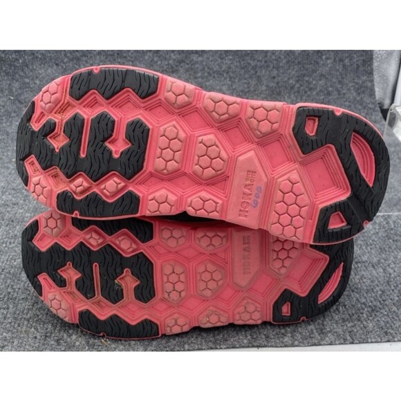Womens Hoka Clifton 2 Running Shoes Gray Pink GNPN Size 6.5 US Road Trail - Picture 13 of 13